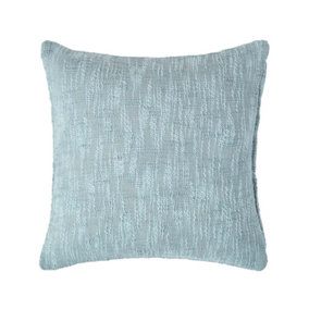 Homescapes Nirvana Cotton Grey Cushion Cover, 60 x 60 cm