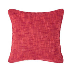 Homescapes Nirvana Cotton Orange Cushion Cover, 60 x 60 cm