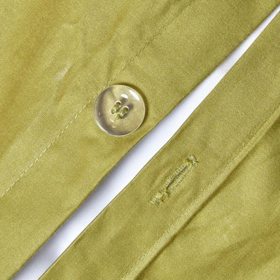 Homescapes Olive Green Egyptian Cotton Duvet Cover with Pillowcases 1000 Thread Count, King