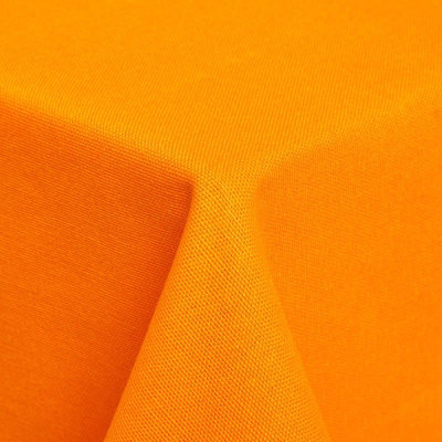 Homescapes Orange Tablecloth 137 x 228 cm