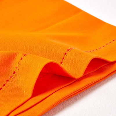 Homescapes Orange Tablecloth 178 x 300 cm