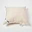 Homescapes Organic Cotton Cushion Pad 45 x 45 cm (18 x 18")