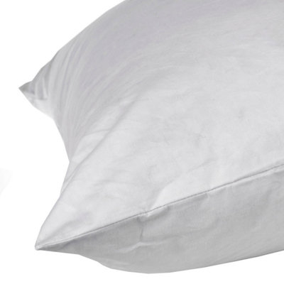 V shaped shop feather pillow