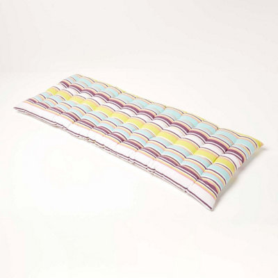 Stripe bench online cushion