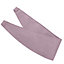 Homescapes Pastel Pink Herringbone Chevron Curtains Tie Backs Pair