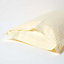 Homescapes Pastel Yellow Egyptian Cotton Satin Stripe Oxford Pillowcase 330 TC