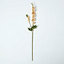 Homescapes Peach Stock Flower Spray Single Stem 87 cm