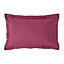 Homescapes Plum Egyptian Cotton Oxford Pillowcase 200 TC