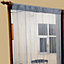 Homescapes Polyester String Curtain Blue