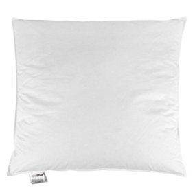 Homescapes Premium Goose Down Euro Square Pillow 65 x 65 cm