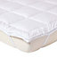 Homescapes Pure Mulberry Silk Blend Mattress Topper 700GSM, Single