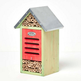 Homescapes Real Wood Bug Hotel Insect House