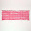 Homescapes Red Stripe Bench Cushion 3 Seater