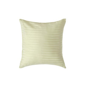 Homescapes Sage Green Continental Egyptian Cotton Pillowcase 330 TC, 40 x 40 cm