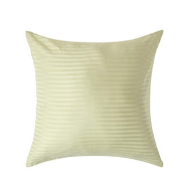 Homescapes Sage Green Continental Egyptian Cotton Pillowcase 330 TC, 60 x 60 cm