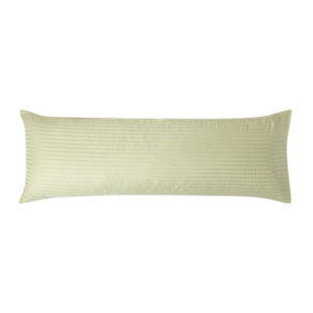 Homescapes Sage Green Egyptian Cotton Ultrasoft Body Pillowcase 330 TC