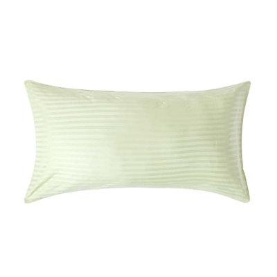 Homescapes Sage Green Egyptian Cotton Ultrasoft Housewife Pillowcase 330 TC, King Size