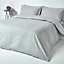 Homescapes Silver Grey Egyptian Cotton Deep Fitted Sheet 200 TC, King