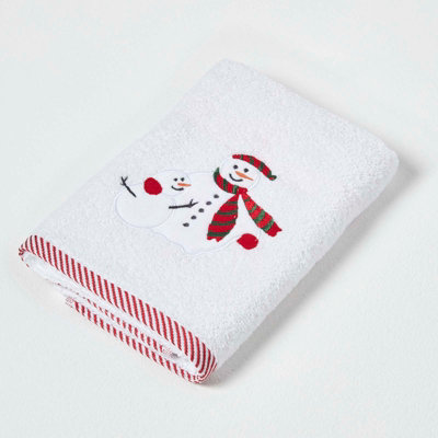 Cotton Embroidered Hand Towel