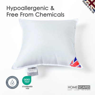 Homescapes Super Microfibre Cushion Pads - Luxury Cushion Filler and Inserts 80 x 80 cm (32 x 32")