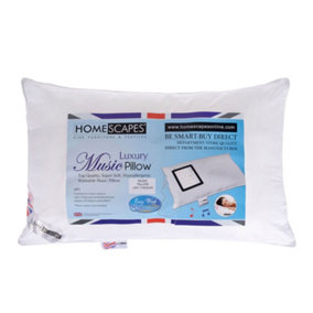 Homescapes Super Microfibre Music Pillow with Speakers - Soft/Medium