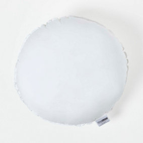 Homescapes Super Microfibre Round Circular Shaped Cushion Pad 45 cm (18")