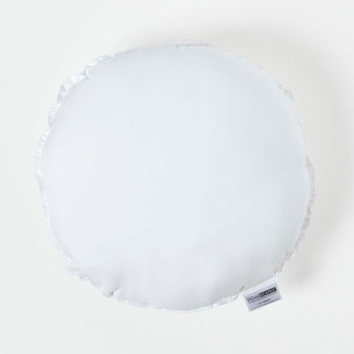 Homescapes Super Microfibre Round Circular Shaped Cushion Pad 50 cm (20")