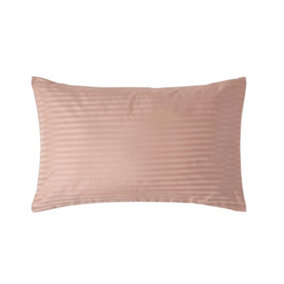 Homescapes Taupe Beige Egyptian Cotton Satin Stripe Housewife Pillowcase 330 TC