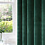 Homescapes Thermal 100% Blackout Cream Velvet Curtains, 229 x 229 cm (90" x 90")