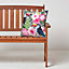 Homescapes Tropical Toucan Outdoor Cushion 45 x 45 cm