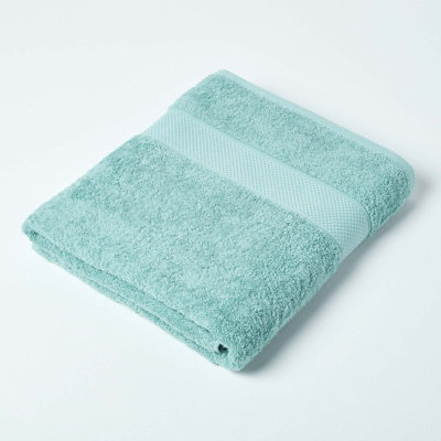 Homescapes Turkish Cotton Bath Sheet, Mint Green Price Comparisons | Compare The Build