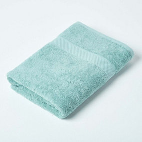 Homescapes Turkish Cotton Bath Towel, Mint Green