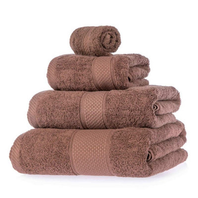 Homescapes Turkish Cotton Chocolate Bath Towels Set Price Comparisons | Compare The Build