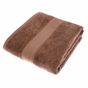 Homescapes Turkish Cotton Chocolate Jumbo Towel