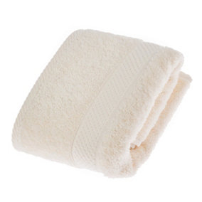 Homescapes Turkish Cotton Cream Hand Towel