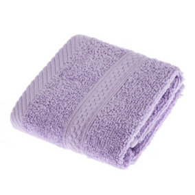 Homescapes Turkish Cotton Lilac Face Towel