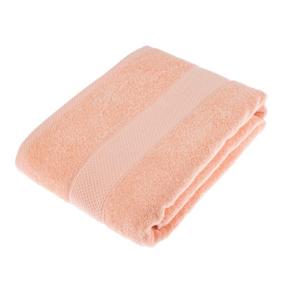 Homescapes Turkish Cotton Peach Bath Sheet Price Comparisons | Compare The Build