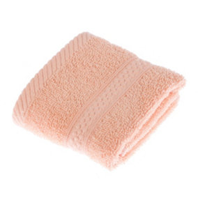 Homescapes Turkish Cotton Peach Face Towel