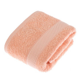 Homescapes Turkish Cotton Peach Hand Towel