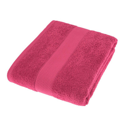 Homescapes Turkish Cotton Raspberry Jumbo Towel