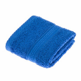 Homescapes Turkish Cotton Royal Blue Face Towel