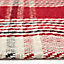 Homescapes Walker Red Tartan Check Non-Slip 100% Wool Rug, 120 x 170 cm
