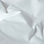 Homescapes White Continental Egyptian Cotton Duvet Cover Set 200 TC, 240 x 220 cm