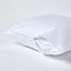 Homescapes White Continental Egyptian Cotton Pillowcase 1000 TC, 40 x 40 cm