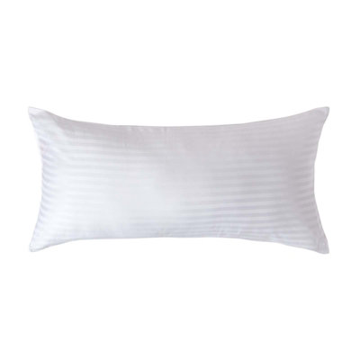 Homescapes White Continental Egyptian Cotton Pillowcase 330 TC, 40 x 80 cm