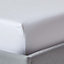 Homescapes White Deep Fitted Sheet Egyptian Cotton 1000 TC Double