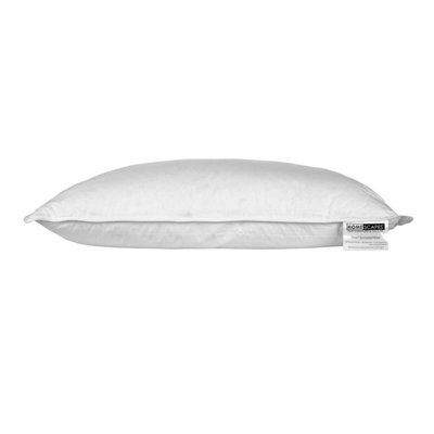 Homescapes White Duck Down Surround Pillow