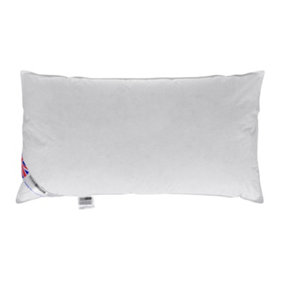 Homescapes White Duck Feather and Down King Size Pillow