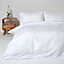 Homescapes White Egyptian Cotton Duvet Cover and Pillowcases 330 TC, King