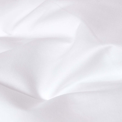 Homescapes White Egyptian Cotton Flat Sheet 1000 Thread Count, Super King